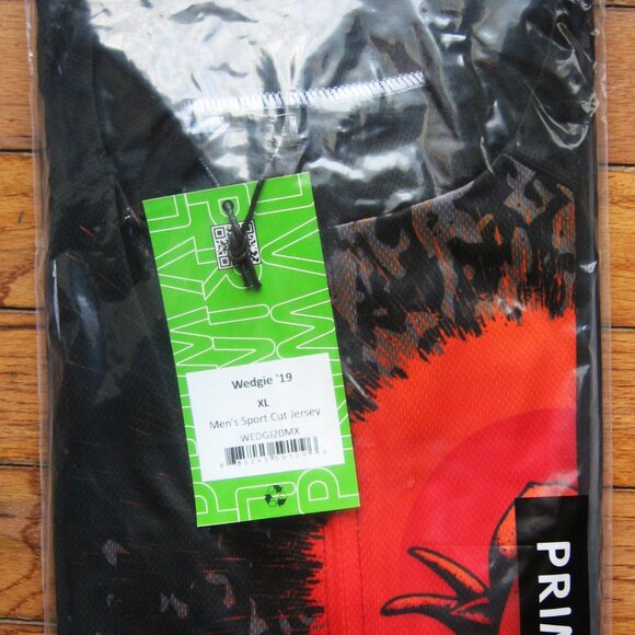NWT Primal Wedgie Men's Sport Cut Cycling Jersey XL - Picture 3 of 3